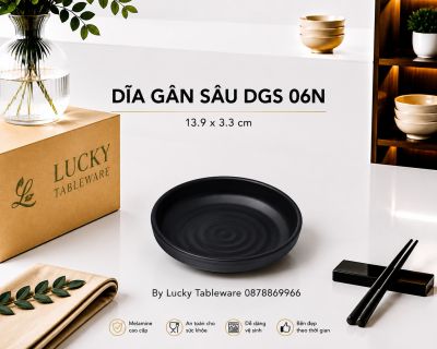 DĨA GÂN SÂU DGS 06N NHÁM ĐEN