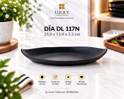 DĨA DL 117N NHÁM ĐEN