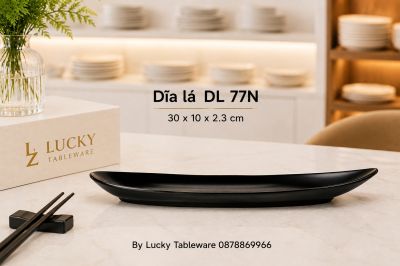 Dĩa lá  DL 77N 30 x 10 x 2.3 cm
