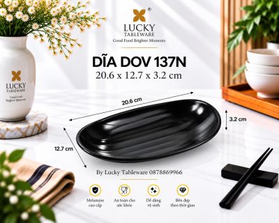 DĨA DOV 137N NHÁM ĐEN