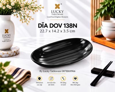 DĨA DOV 138N NHÁM ĐEN