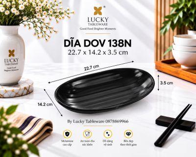 DĨA DOV 138N NHÁM ĐEN