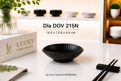 Dĩa DOV 215N 16.4 x 12.8 x 4.6 cm