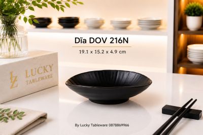 Dĩa DOV 216N 19.1 x 15.2 x 4.9 cm