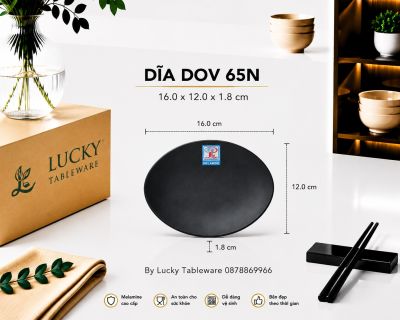 DĨA DOV 65N NHÁM ĐEN