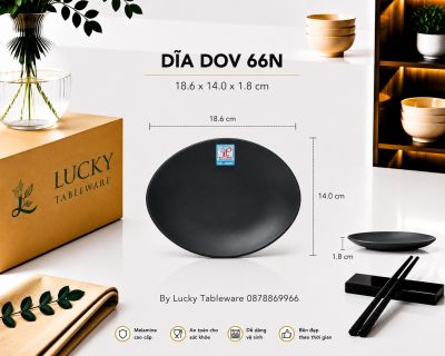 DĨA DOV 66N NHÁM ĐEN