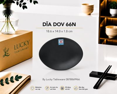 DĨA DOV 66N NHÁM ĐEN