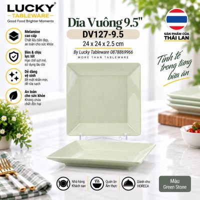 Dĩa Vuông 9.5