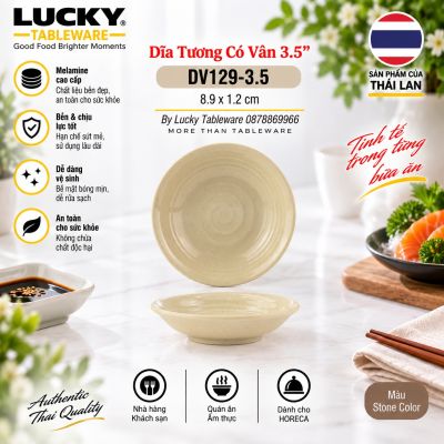 Dĩa Tương Có Vân 3.5