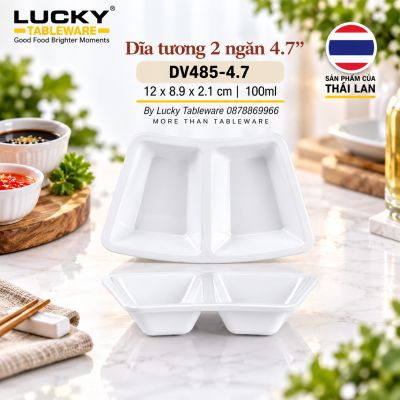 Dĩa tương 2 ngăn 4.7