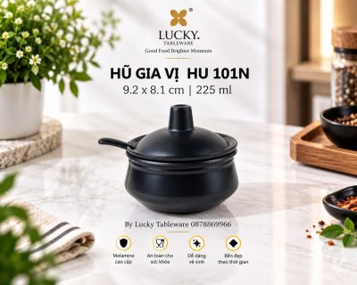 HŨ GIA VỊ HU 101N NHÁM ĐEN