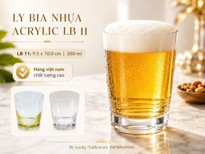 LY BIA NHỰA ACRYLIC  LB 11