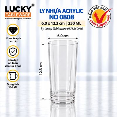 LY NHỰA ACRYLIC NO 0808