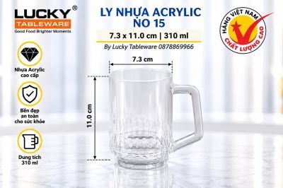 LY NHỰA ACRYLIC NO 15
