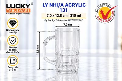 LY NHỰA ACRYLIC NO 131