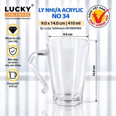 LY NHỰA ACRYLIC NO 34