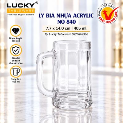 LY BIA NHỰA ACRYLIC NO 840