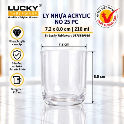 LY NHỰA ACRYLIC NO 25 PC