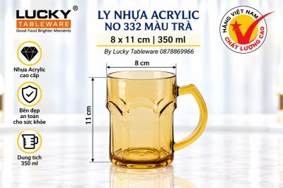 LY NHỰA ACRYLIC NO 332 Màu Trà
