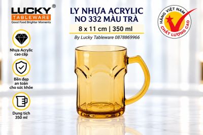 LY NHỰA ACRYLIC NO 332 Màu Trà