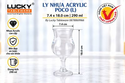LY NHỰA ACRYLIC POCO L (A)