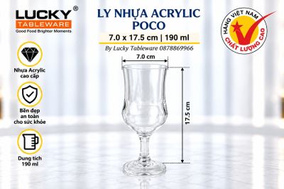 LY NHỰA ACRYLIC POCO (A)
