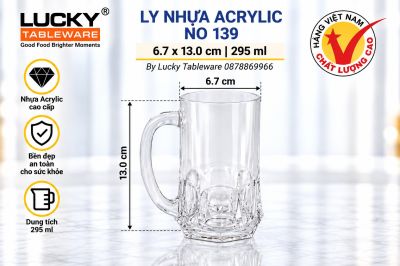 LY NHỰA ACRYLIC NO 139