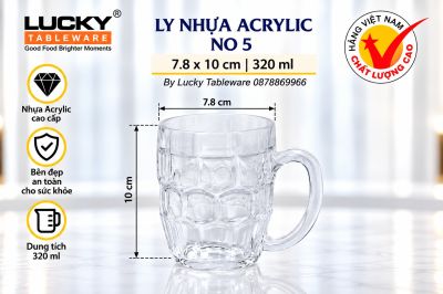 LY NHỰA ACRYLIC NO 5