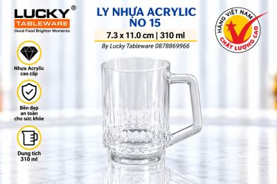 LY NHỰA ACRYLIC NO 15