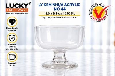 LY KEM NHỰA ACRYLIC NO 44