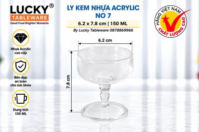 LY KEM NHỰA ACRYLIC NO 7