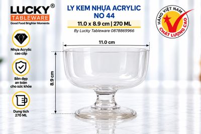 LY KEM NHỰA ACRYLIC NO 44