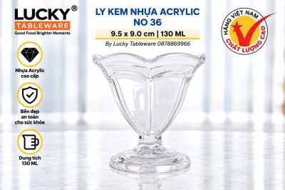 LY KEM NHỰA ACRYLIC NO 36