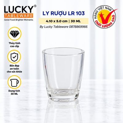 LY RƯỢU NHỰA ACRYLIC LR 103