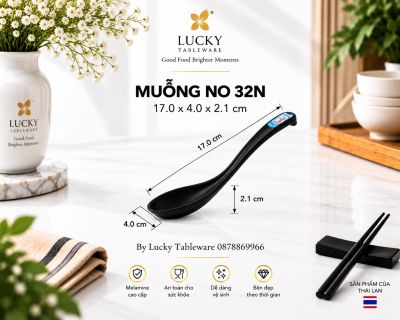 MUỖNG NO 32N NHÁM ĐEN