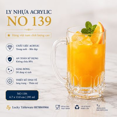LY NHỰA ACRYLIC NO 139