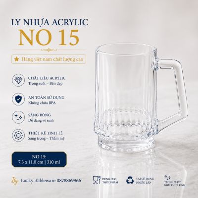 LY NHỰA ACRYLIC NO 15