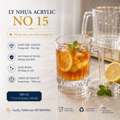 LY NHỰA ACRYLIC NO 15