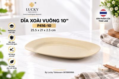 Dĩa xoài vuông 10