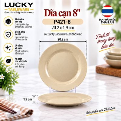 Dĩa cạn 8