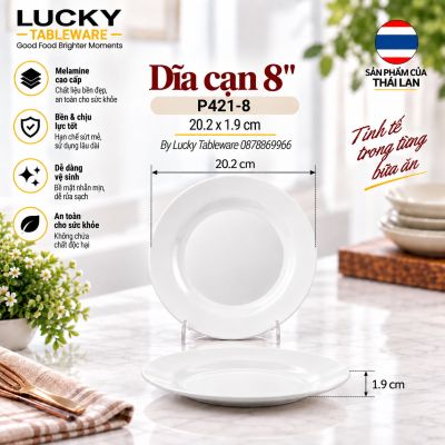 Dĩa cạn 8