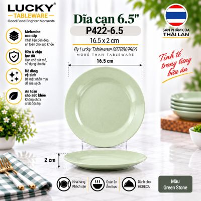 Dĩa cạn 6.5