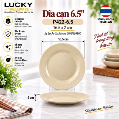 Dĩa cạn 6.5