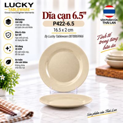 Dĩa cạn 6.5