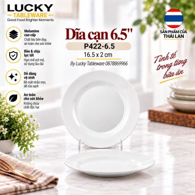 Dĩa cạn 6.5