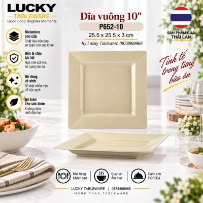 Dĩa vuông 10
