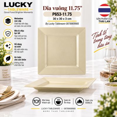 Dĩa vuông 11.75