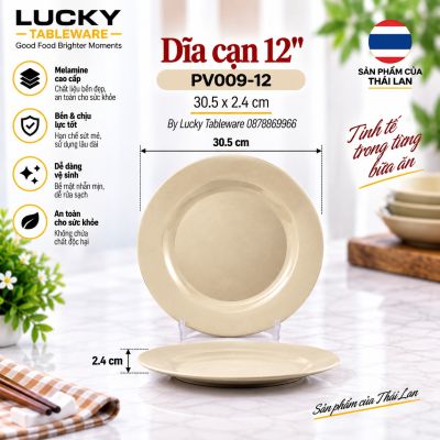 Dĩa cạn 12