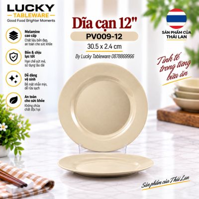 Dĩa cạn 12