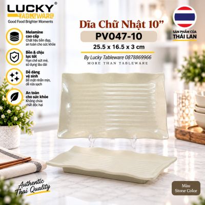 Dĩa Chữ Nhật 10